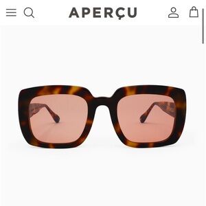 Maria Bernad x Apercu Maria 01 Marmalade sunglasses